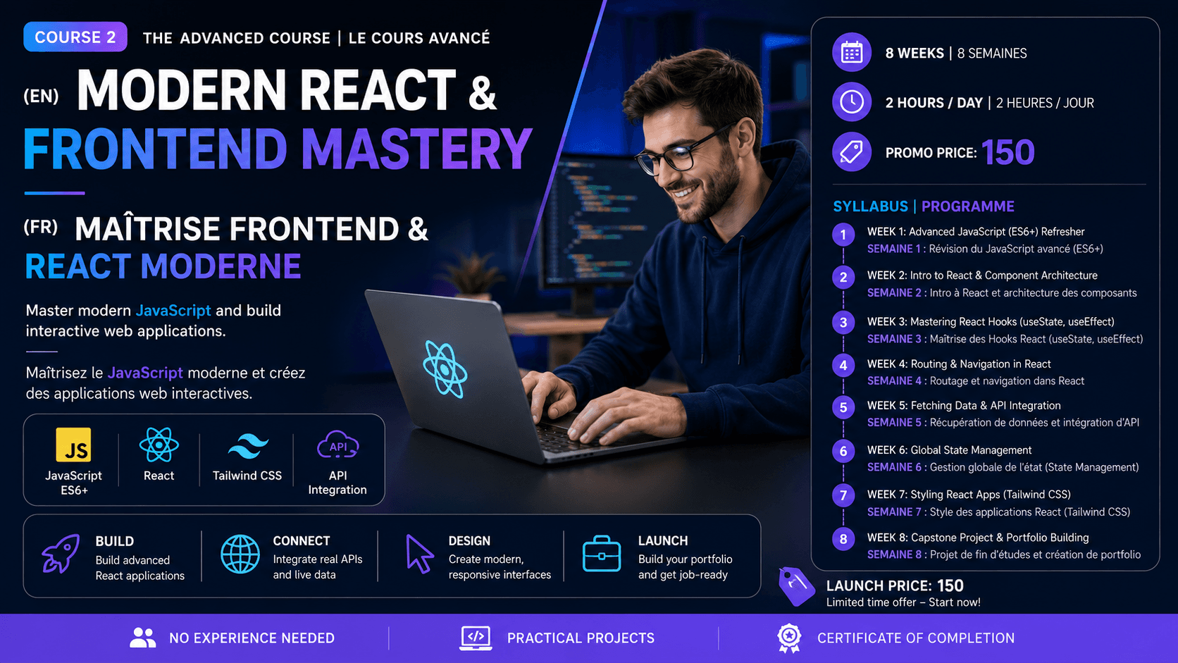 Modern React JS & Frontend Mastery